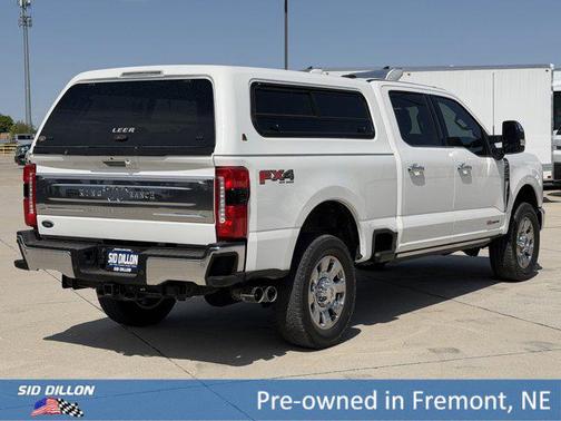 Star White Metallic Tri-Coat 2024 Ford F-250 King Ranch