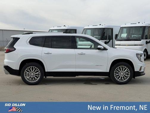 Summit White 2026 GMC Acadia Denali