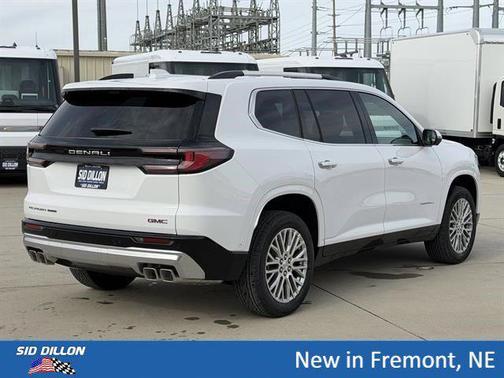 Summit White 2026 GMC Acadia Denali