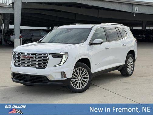 Summit White 2026 GMC Acadia Denali