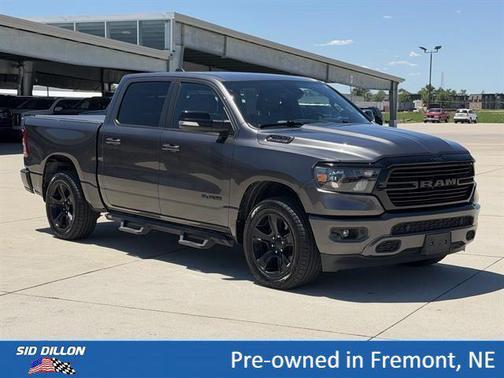 Granite Crystal Metallic Clearcoat 2021 RAM 1500 Big Horn/Lone Star