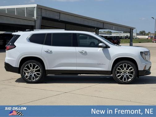 Glacier White Tricoat 2027 GMC Acadia Denali