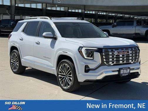 Glacier White Tricoat 2026 GMC Terrain Denali