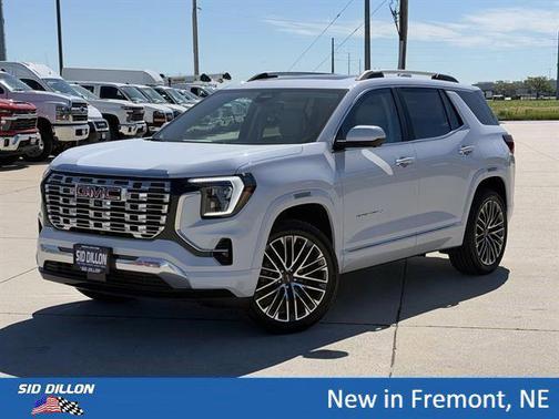 Glacier White Tricoat 2026 GMC Terrain Denali