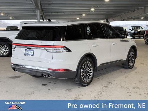 Ceramic Pearl Metallic Tri-Coat 2023 Lincoln Aviator Reserve AWD