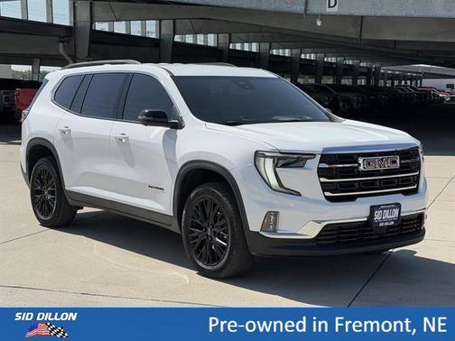 Summit White 2024 GMC Acadia AWD Elevation