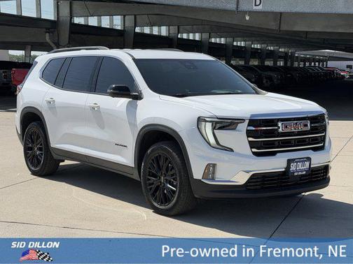 Summit White 2024 GMC Acadia AWD Elevation
