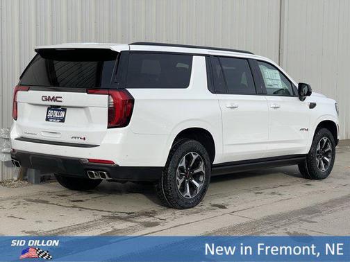 Summit White 2026 GMC Yukon XL 4WD AT4 Ultimate