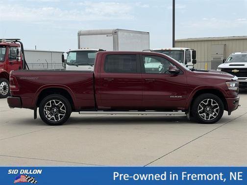 Delmonico Red Pearlcoat 2021 RAM 1500 Laramie