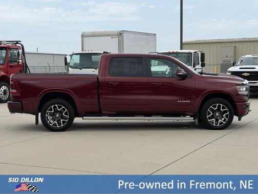 Delmonico Red Pearlcoat 2021 RAM 1500 Laramie