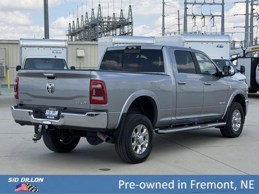 Billet Silver Metallic Clearcoat 2022 RAM 2500 Laramie Crew Cab 4x4 6'4' Box