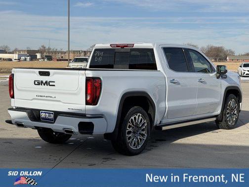 Glacier White Tricoat 2026 GMC Sierra 1500 Denali Ultimate