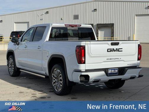 Glacier White Tricoat 2026 GMC Sierra 1500 Denali Ultimate