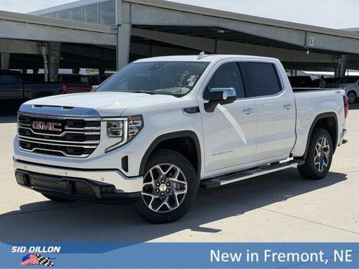 Summit White 2026 GMC Sierra 1500 SLT