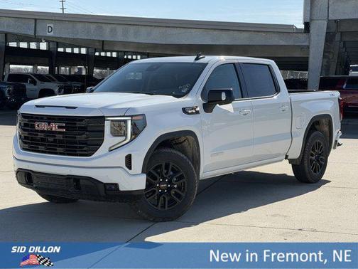 Summit White 2026 GMC Sierra 1500 Elevation