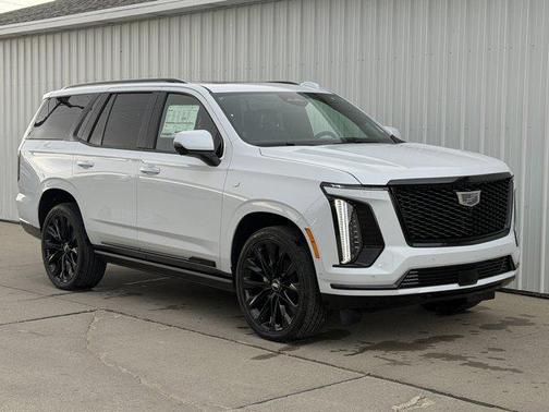 Vibrant White Tricoat 2026 Cadillac Escalade Sport Platinum