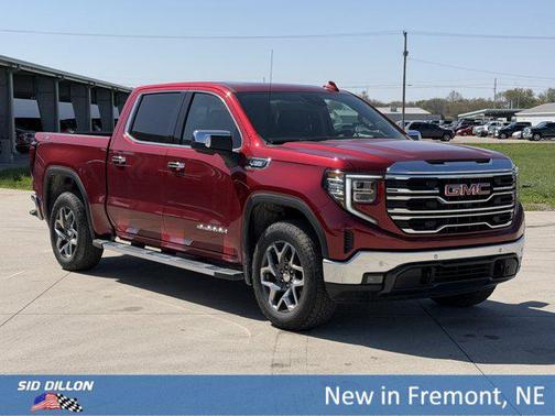 Volcanic Red Tintcoat 2026 GMC Sierra 1500 SLT
