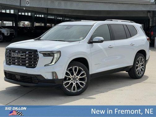 Glacier White Tricoat 2026 GMC Acadia Denali