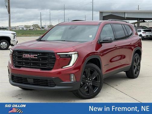 Volcanic Red Tintcoat 2026 GMC Acadia Elevation AWD
