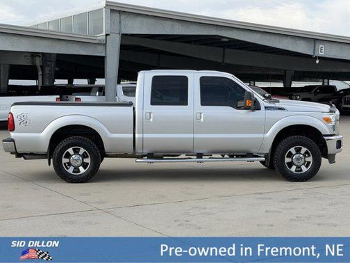 Oxford White 2014 Ford F-250 Lariat