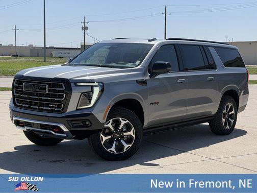 Sterling Metallic 2026 GMC Yukon XL 4WD AT4