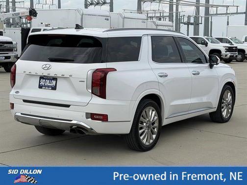 Hyper White 2020 Hyundai PALISADE Limited