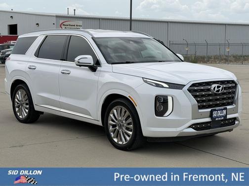 Hyper White 2020 Hyundai PALISADE Limited