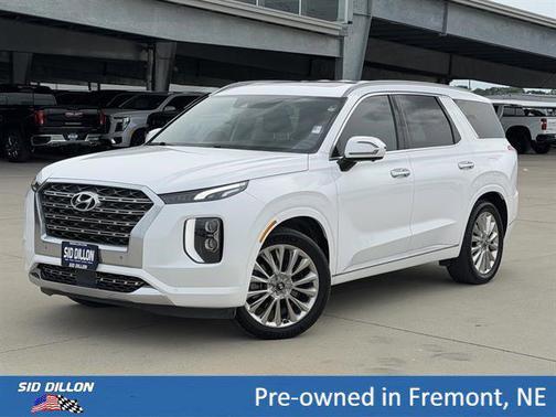 Hyper White 2020 Hyundai PALISADE Limited