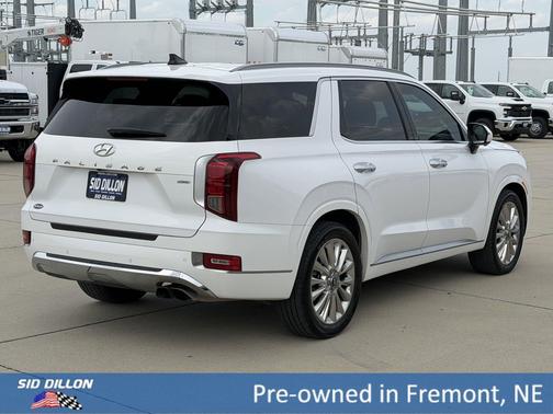 Hyper White 2020 Hyundai PALISADE Limited