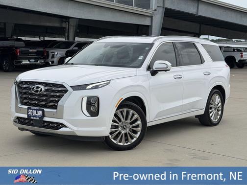 Hyper White 2020 Hyundai PALISADE Limited