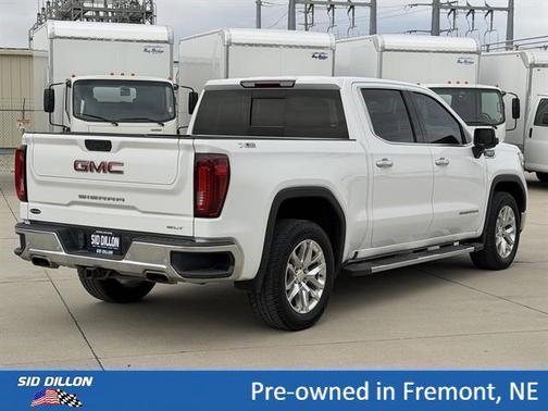 Summit White 2021 GMC Sierra 1500 SLT