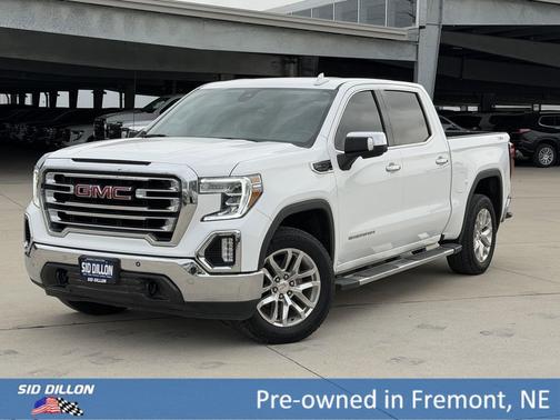 Summit White 2021 GMC Sierra 1500 SLT