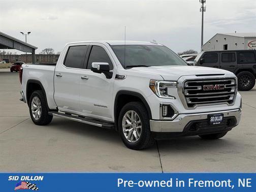 Summit White 2021 GMC Sierra 1500 SLT