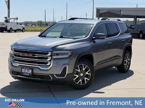 Satin Steel Metallic 2020 GMC Acadia FWD SLE