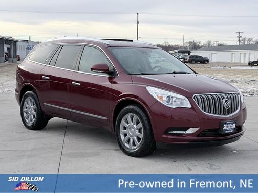 Crimson Red Tintcoat 2015 Buick Enclave Leather