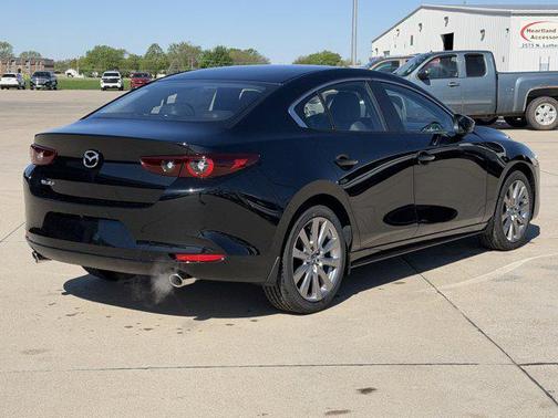 Jet Black Mica 2026 Mazda Mazda3 FWD w/Preferred Package