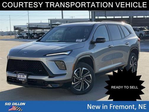 moonstone gray metallic 2026 Buick Enclave Sport Touring