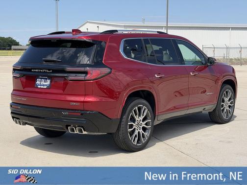 Volcanic Red Tintcoat 2026 GMC Acadia Denali