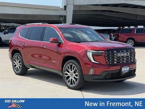Volcanic Red Tintcoat 2026 GMC Acadia Denali