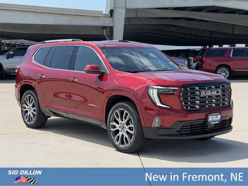 Volcanic Red Tintcoat 2026 GMC Acadia Denali