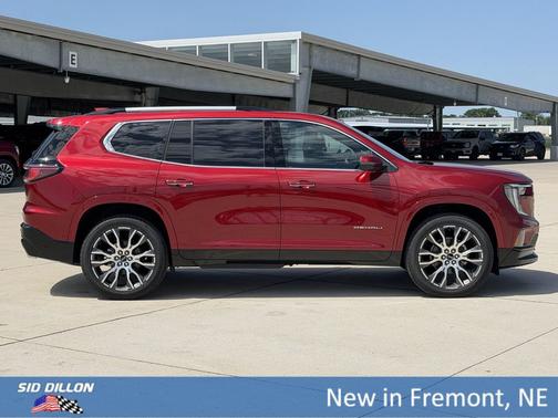 Volcanic Red Tintcoat 2026 GMC Acadia Denali