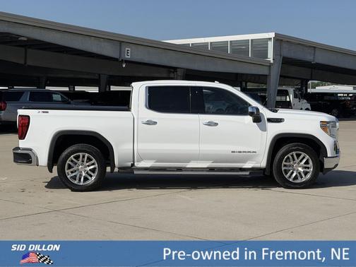 Summit White 2019 GMC Sierra 1500 SLT