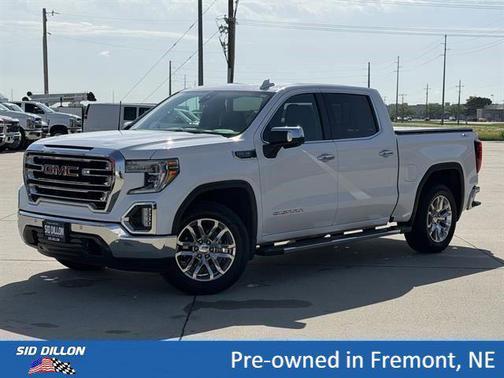 Summit White 2019 GMC Sierra 1500 SLT