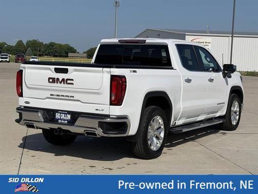 Summit White 2019 GMC Sierra 1500 SLT