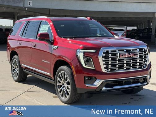 Volcanic Red Tintcoat 2026 GMC Yukon Denali