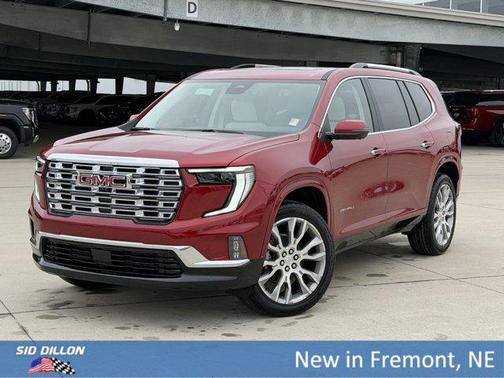 Volcanic Red Tintcoat 2026 GMC Acadia Denali