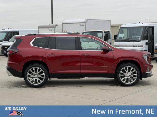 Volcanic Red Tintcoat 2026 GMC Acadia Denali