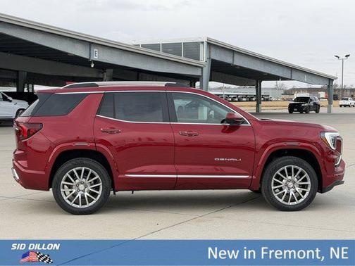 Volcanic Red Tintcoat 2026 GMC Terrain Denali