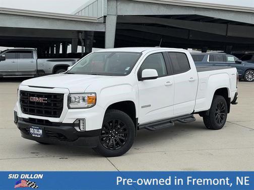 Summit White 2022 GMC Canyon Elevation
