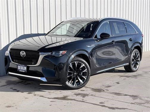 Jet Black Mica 2025 Mazda CX-90 3.3 Turbo S Premium